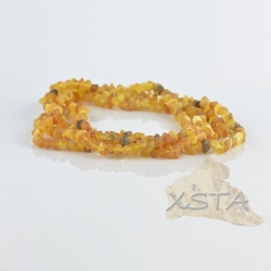 Amber chips necklace